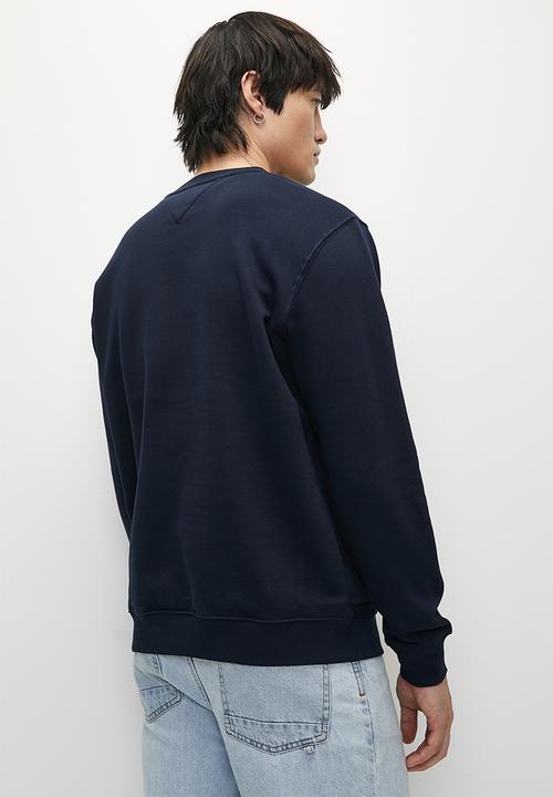 Tommy Hilfiger - TJM REG ESSENTIAL FLAG CNECK EXT - Dark Night Navy