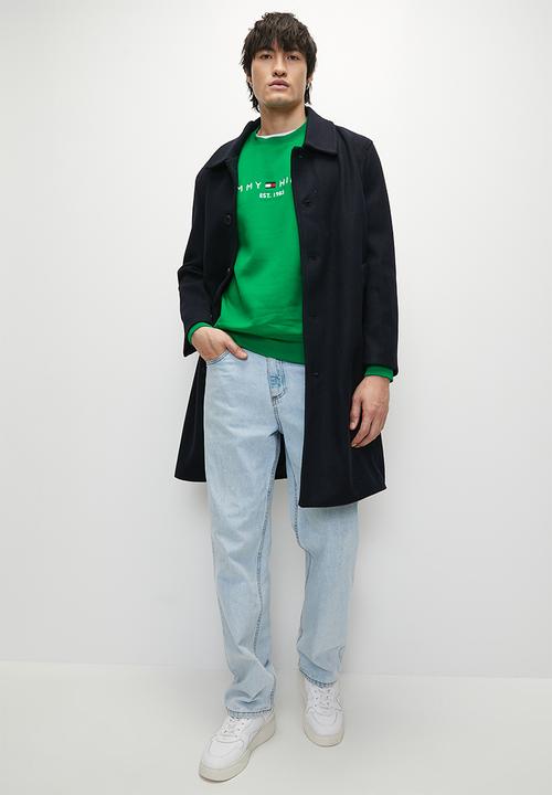 Tommy Hilfiger - TOMMY LOGO SWEATSHIRT - Olympic Green