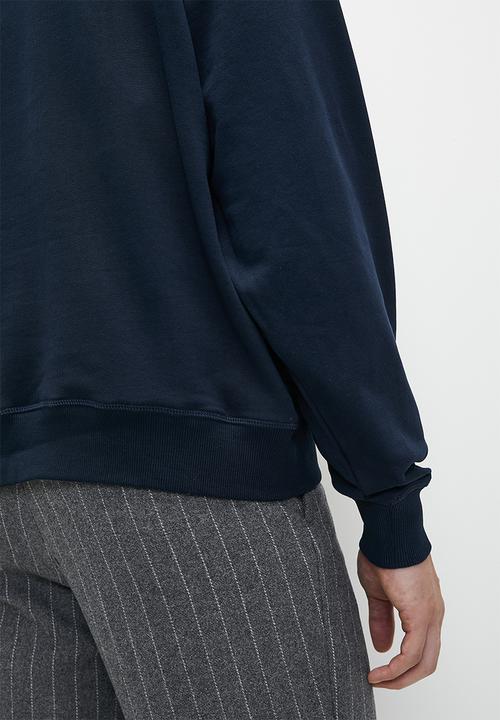 Tommy Hilfiger - TJM BOXY POP VARSITY CREW - Dark Night Navy
