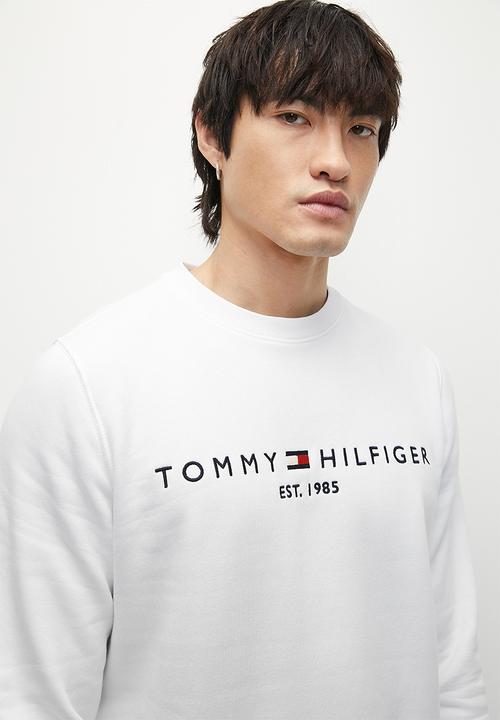 Tommy Hilfiger - TOMMY LOGO SWEATSHIRT-White