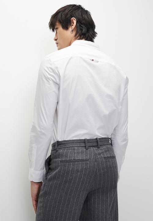 Tommy Hilfiger - TJM ENTRY SLIM POPLIN SHIRT - White