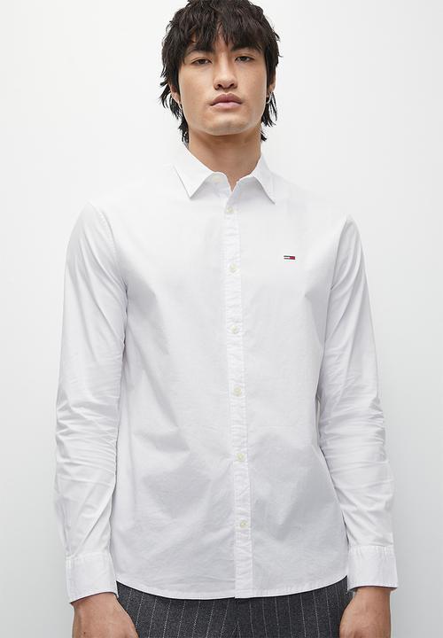 Tommy Hilfiger - TJM ENTRY SLIM POPLIN SHIRT - White