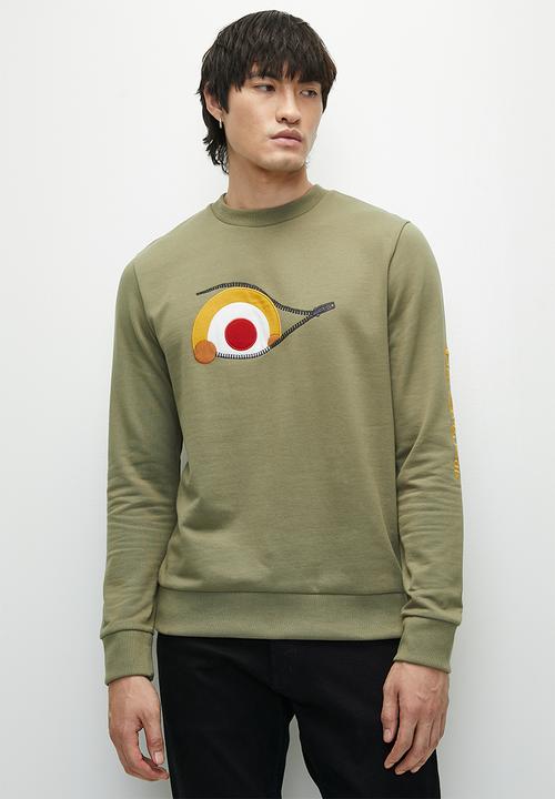Ben Sherman - Sneaky Target Crew - Olive Night