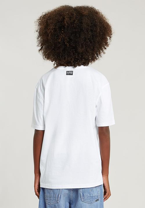 G-STAR - T-shirt Short Sleeve Loose - White