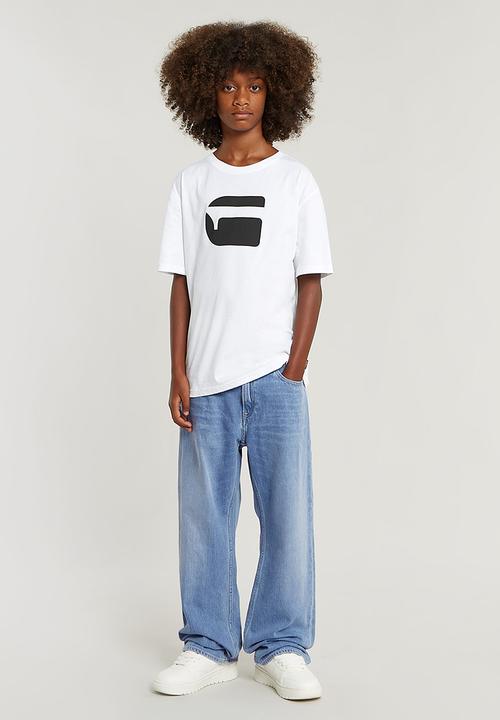 G-STAR - T-shirt Short Sleeve Loose - White