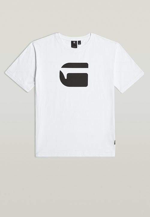 G-STAR - T-shirt Short Sleeve Loose - White