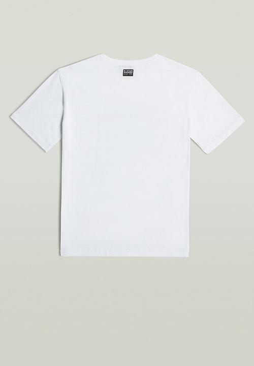 G-STAR - T-shirt Short Sleeve Loose - White
