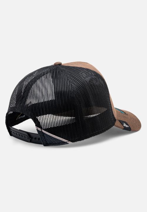 Replay - Oiled Heavy Cotton Twill + Mesh Cap - Bison
