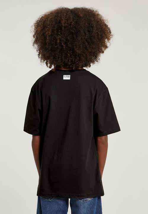 G-STAR - T-shirt Short Sleeve Loose - Dk Black