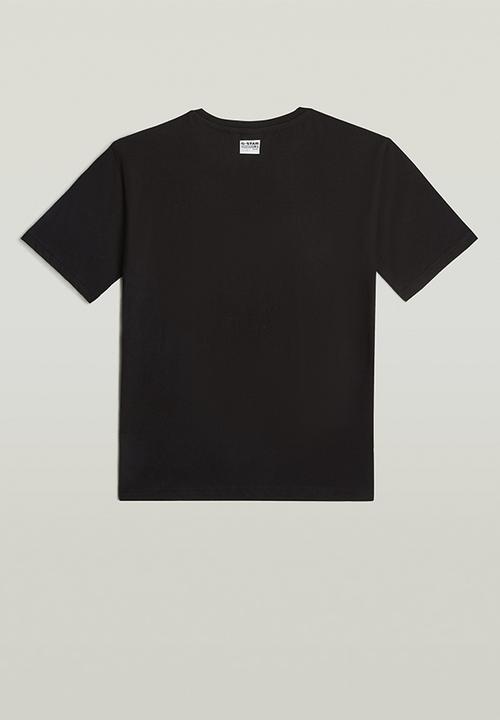 G-STAR - T-shirt Short Sleeve Loose - Dk Black