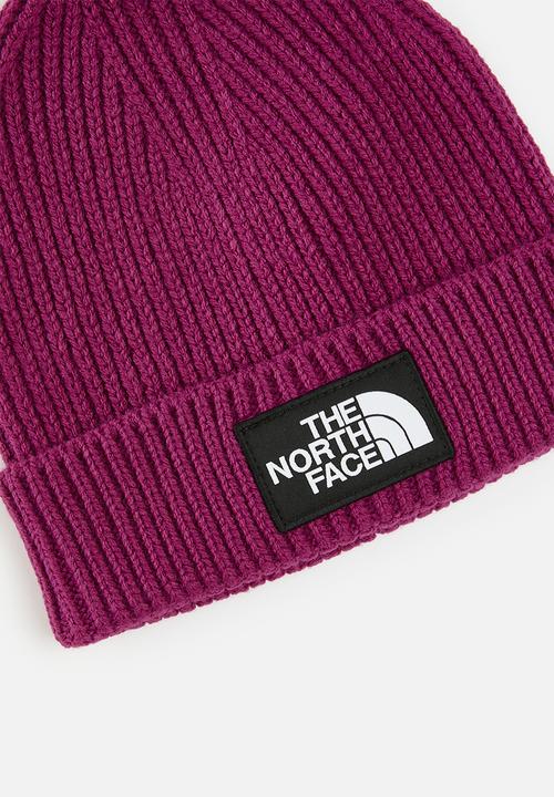 The North Face - Kids Tnf Box Logo Cuffed Beanie - Cyber Berry