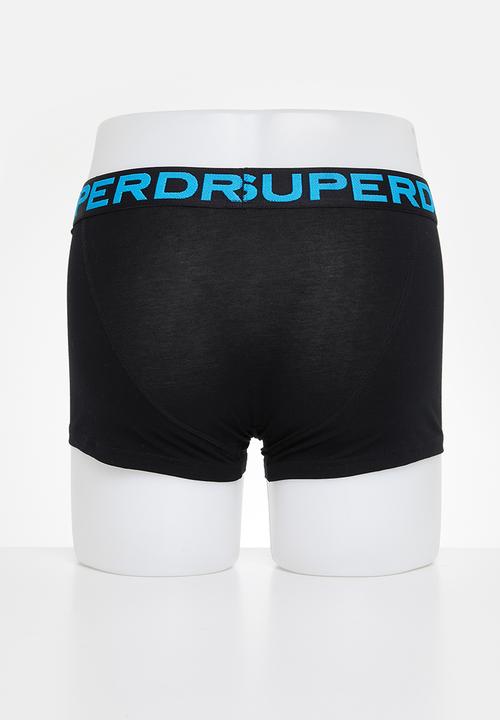 Superdry. - Trunk Double Pack - Black & Eclipse Navy