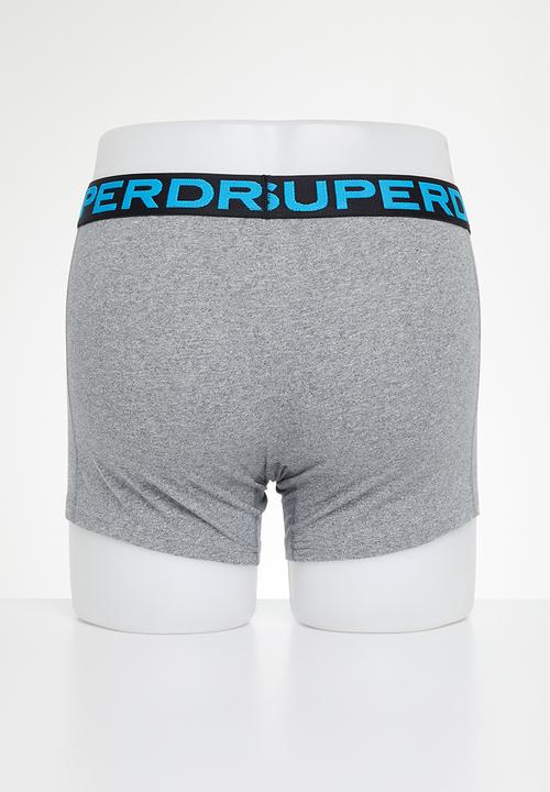 Superdry. - Boxer Triple Pack - Noos Grey Marl