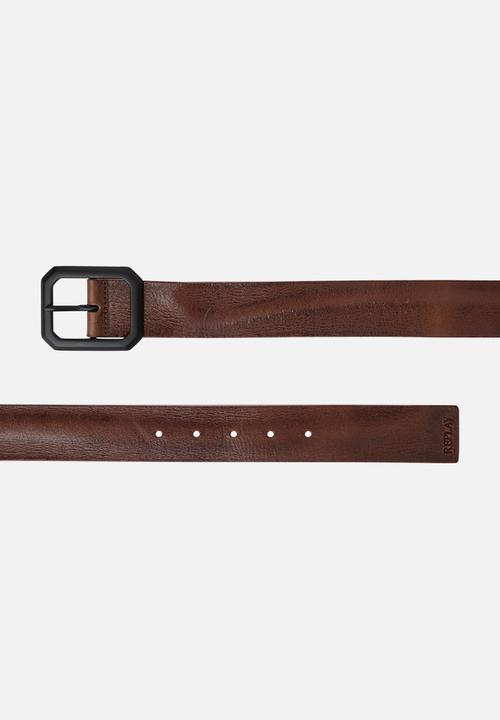 Replay - Pull-Up Leather Belt - Puce