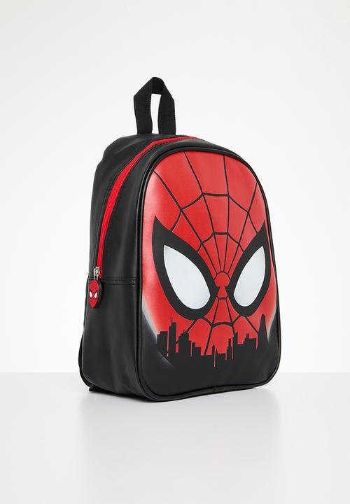 Pop Candy - Spiderman pu backpack - red & black