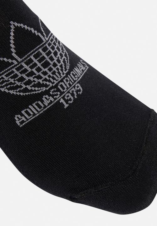adidas Originals - Sponsors High Crew Socks 2 Pairs - Black/Grey Three/White 