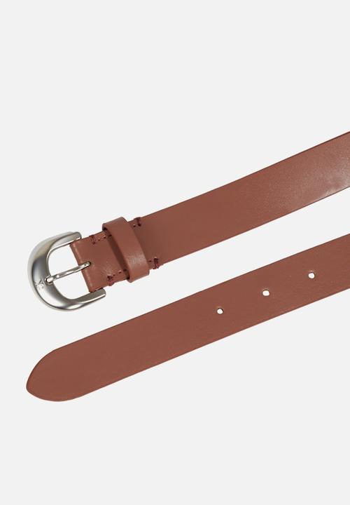 Calvin Klein - Classic casual pin buckle 25mm-cognac