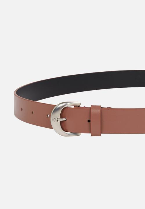 Calvin Klein - Classic casual pin buckle 25mm-cognac