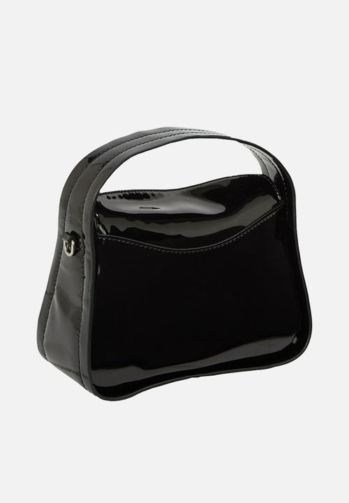 Calvin Klein - Block mini flap20 patent - black