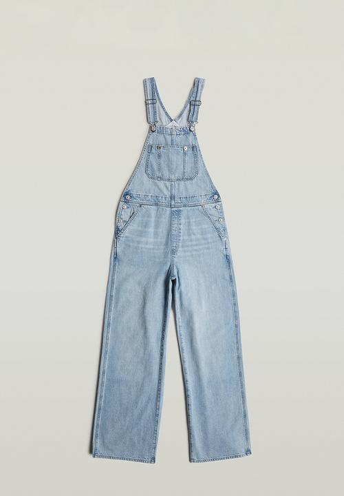 G-STAR - Straight Leg Dungaree Wmn - Sun Faded Cloudburst