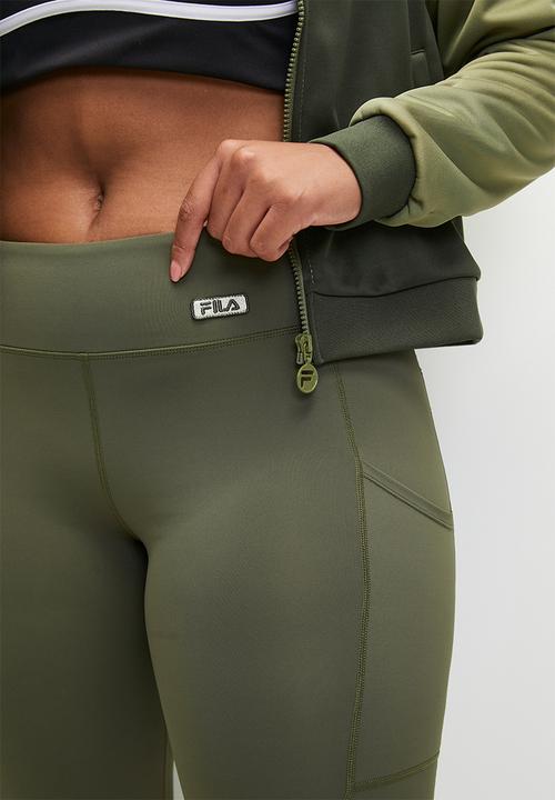 FILA - Plus Ember Leggings - Dusty Olive