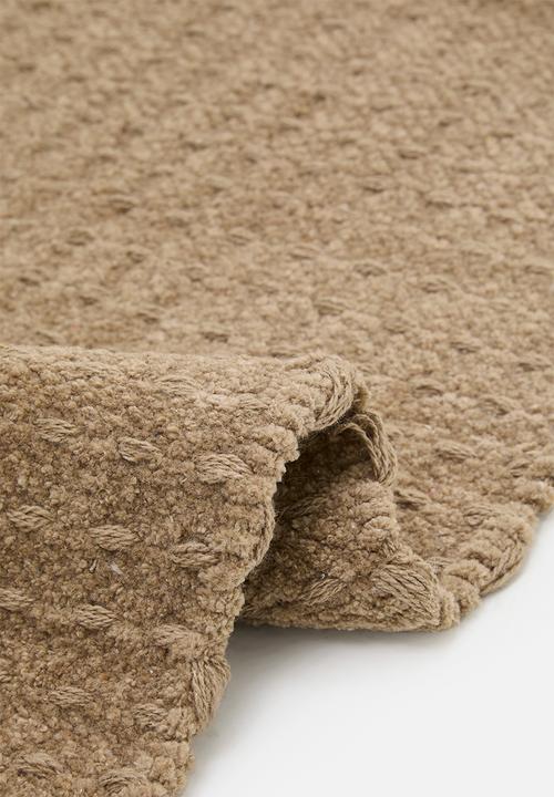 Sixth Floor - Cotton Chenille Bath Mat - Natural