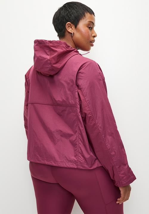 Cotton On - Plus Active Ace Anorak - Sangria