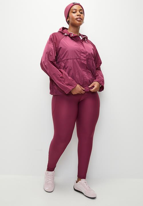 Cotton On - Plus Active Ace Anorak - Sangria
