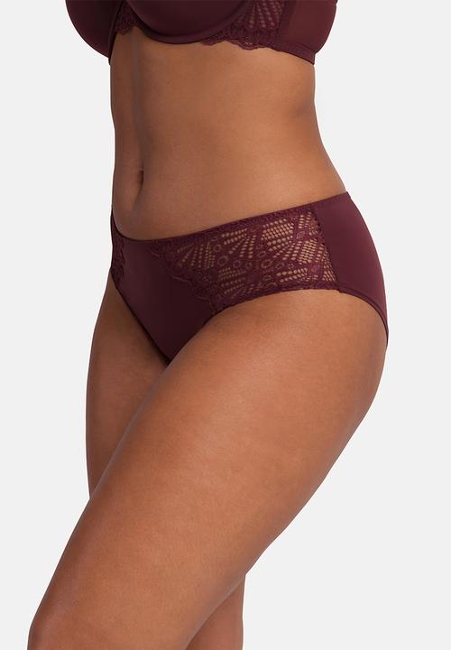 DORINA - Plus Lorena hipster classic - red/beige
