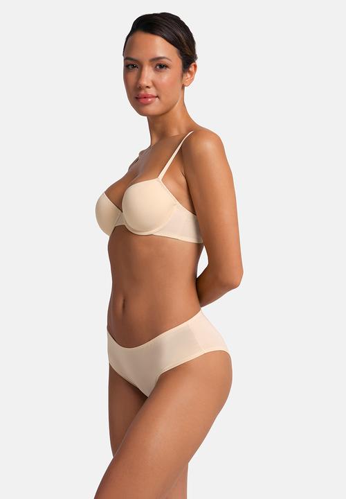 DORINA - Lorena Light padded demi - red/beige