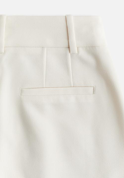 H&M - Straight trousers - cream