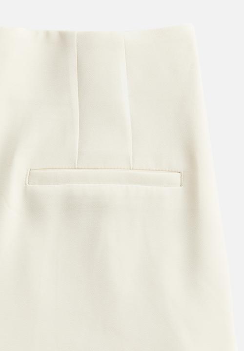 H&M - Wide trousers - cream