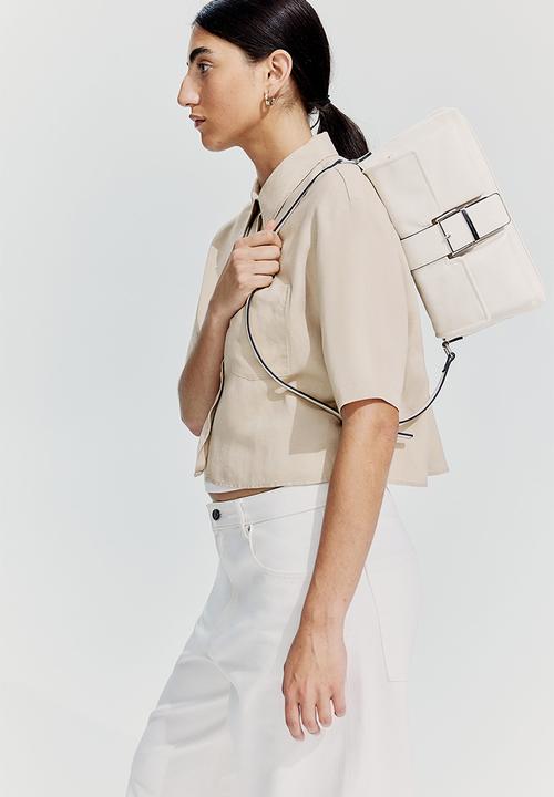 H&M - Linen-blend shirt - beige