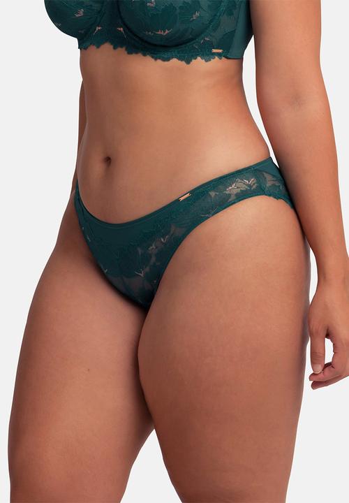 DORINA - Plus Hattie brief - green
