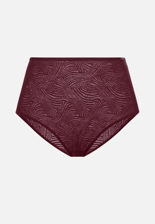 DORINA - Plus Ximena highwaisted brief - red