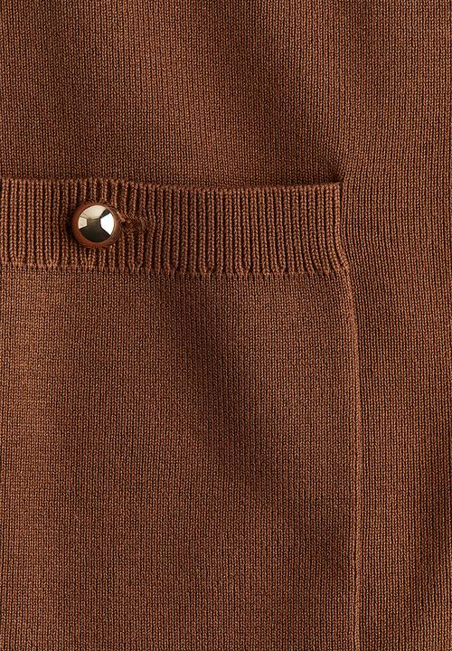 H&M - Fine-knit skirt - brown