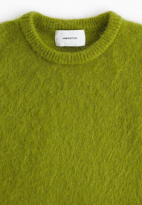 H&M - Mohair-blend jumper - green