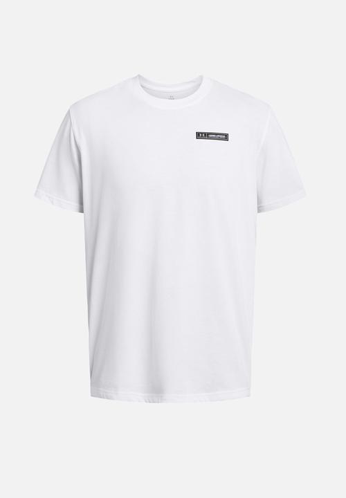 Under Armour - UA Heavyweight Armour Label SS - White/Black