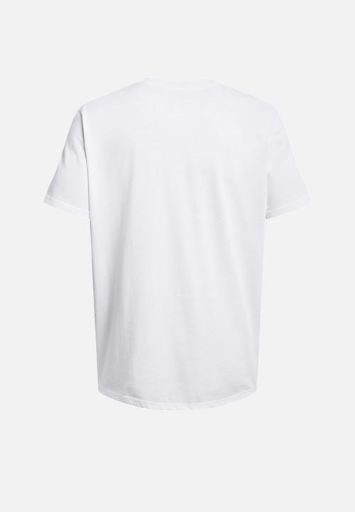 Under Armour - UA Heavyweight Armour Label SS - White/Black
