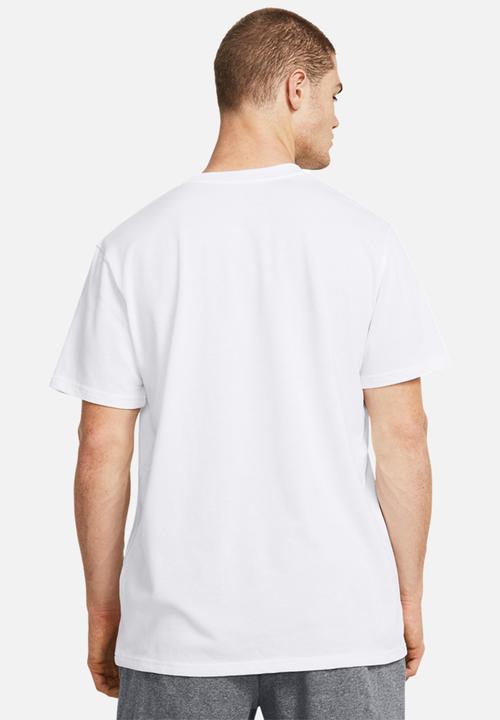 Under Armour - UA Heavyweight Armour Label SS - White/Black