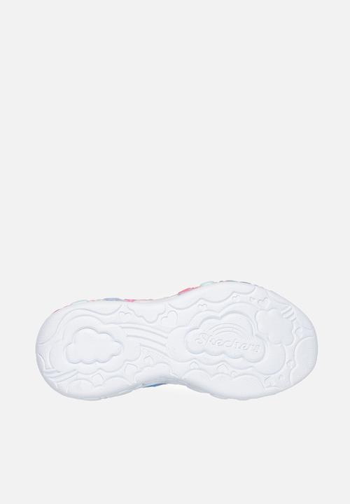 Skechers - Eternal Heart Lights - Light Blue Multi
