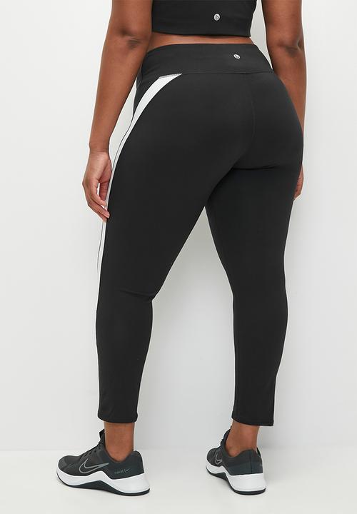 Cotton On - Plus Ultra Soft Contour 7/8 Tight - Black/White