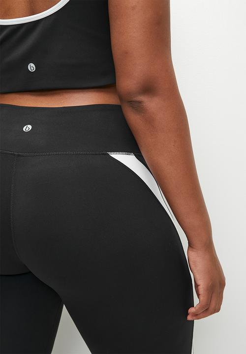 Cotton On - Plus Ultra Soft Contour 7/8 Tight - Black/White