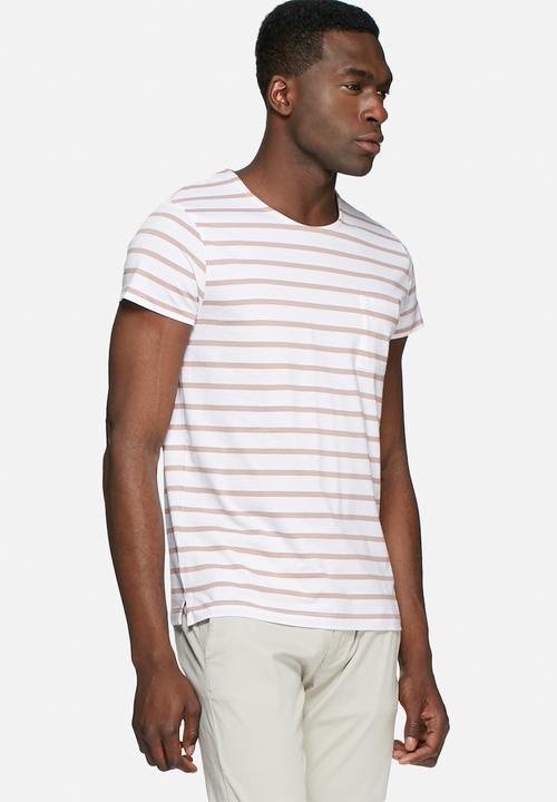 Selected Homme - Stroke tee