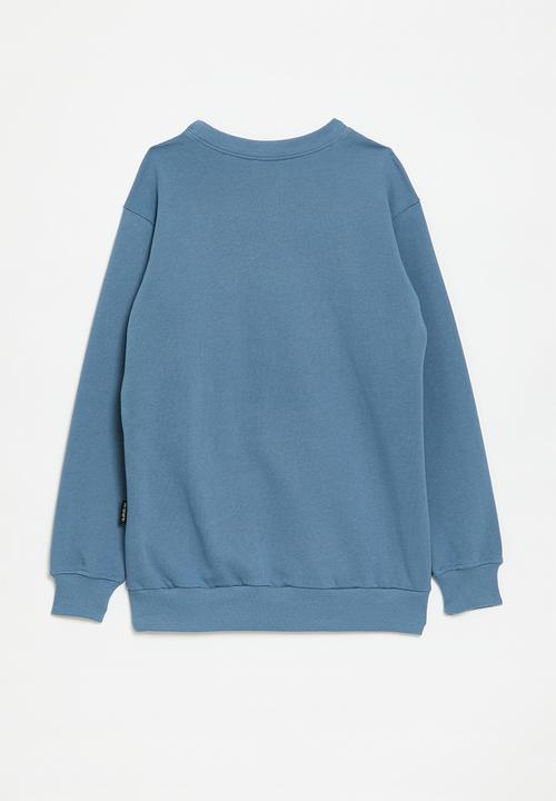 Quiksilver - Typed out crew boys - coronet blue