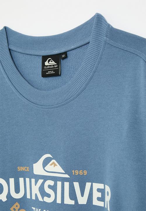 Quiksilver - Typed out crew boys - coronet blue