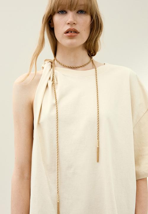 H&M - H&M Studio: Rope-chain necklace - gold-coloured