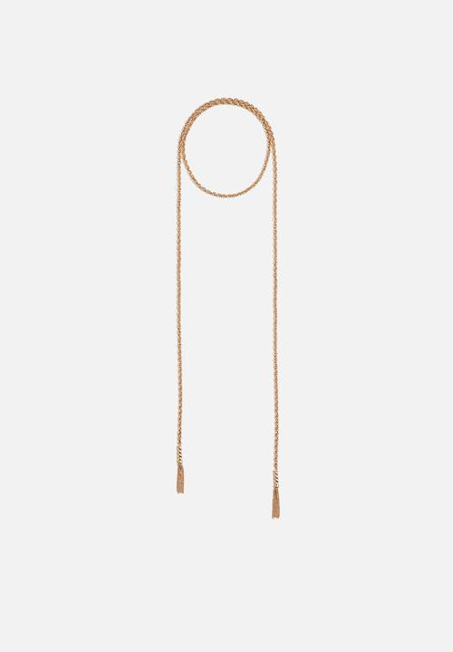 H&M - H&M Studio: Rope-chain necklace - gold-coloured