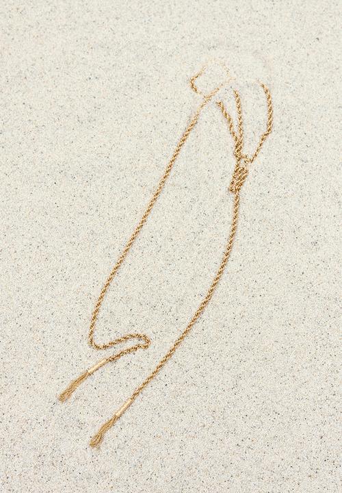 H&M - H&M Studio: Rope-chain necklace - gold-coloured