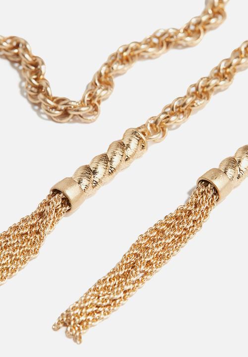 H&M - H&M Studio: Rope-chain necklace - gold-coloured